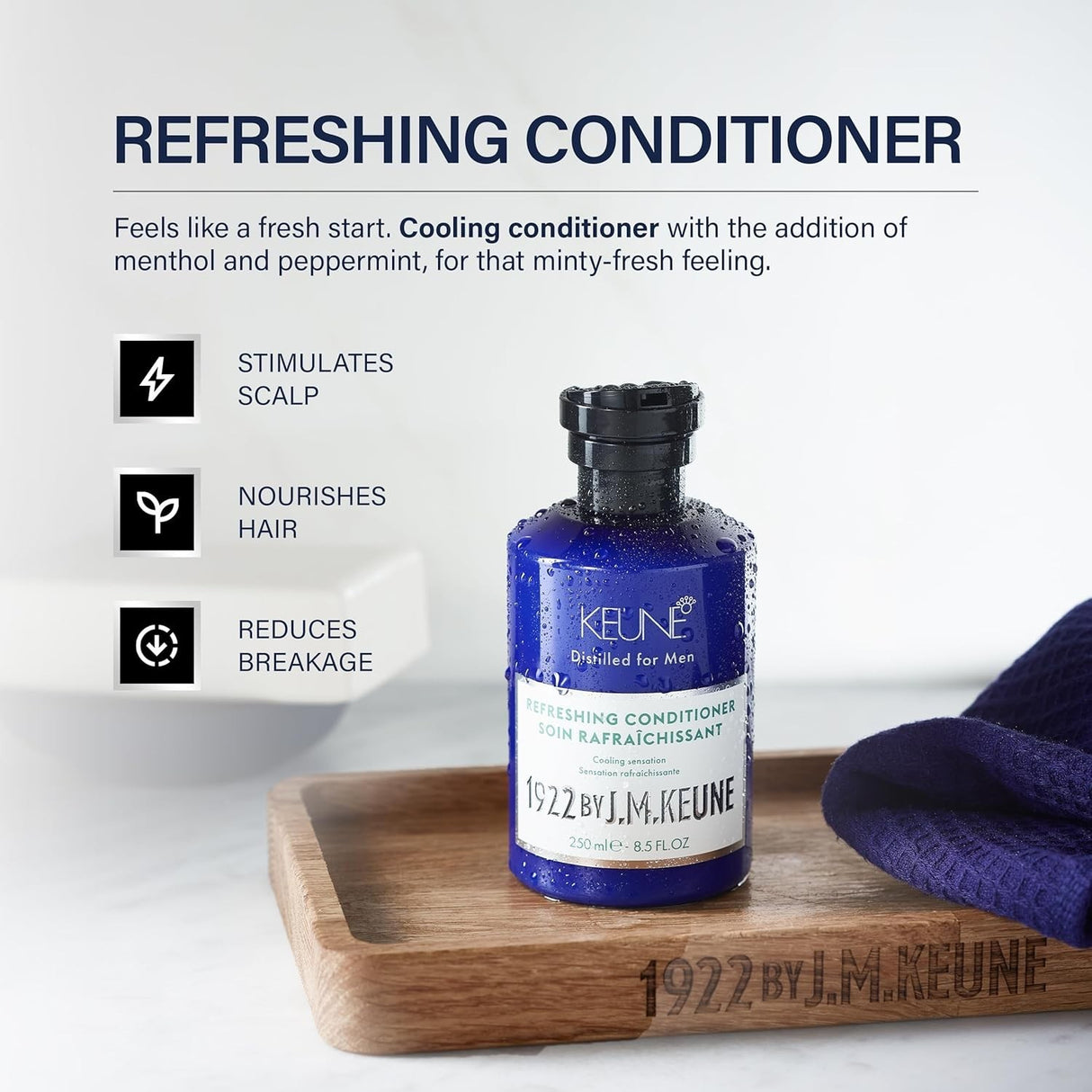 1922 by J.M.Keune for Men Refreshing Conditioner 8.5 oz