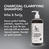 MC Salon Charcoal Clarifying Shampoo 16 oz