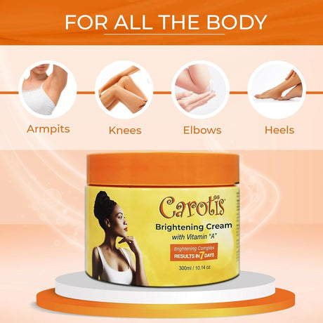 Carotis Brightening Cream with Vitamin "A" 10.1 oz