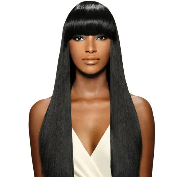 Sensationnel Goddess Luxury Remi Yaki Human Hair 12" Color 1B