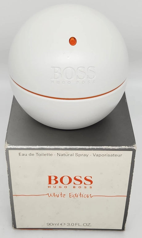 Boss In Motion White by Hugo Boss for Men Eau De Toilette Spray 3 oz