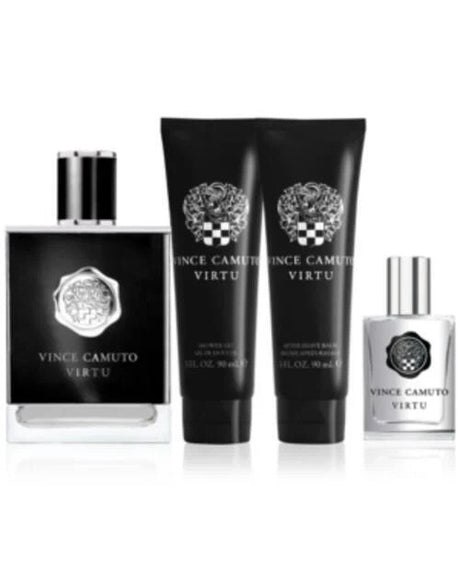Vince Camuto Virtu Fragrance for Men 4 Piece Gift