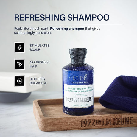 1922 by J.M.Keune for Men Refreshing Shampoo 8.5 oz