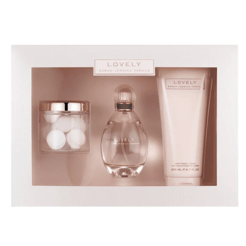 Lovely by Sarah Jessica Parker Fragrance for Women 3 Piece Gift Set