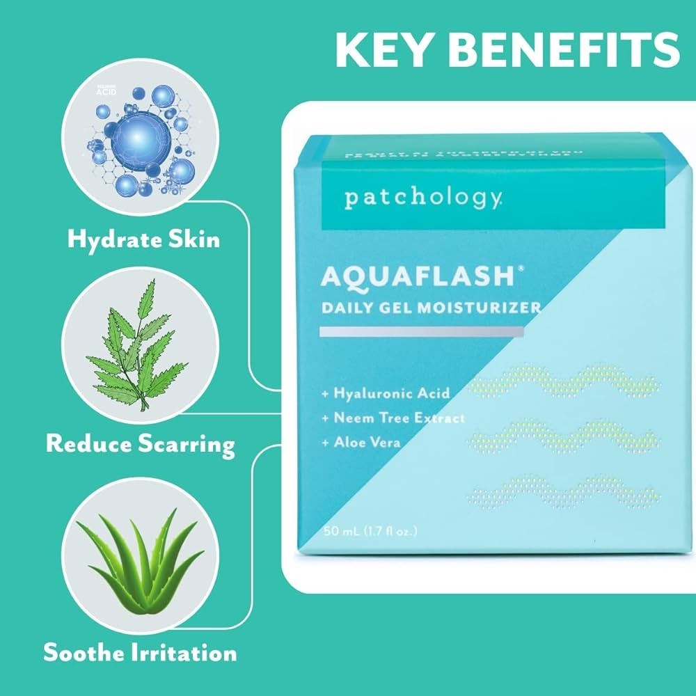 Patchology AquaFlash Daily Gel Moisturizer 1.7 oz