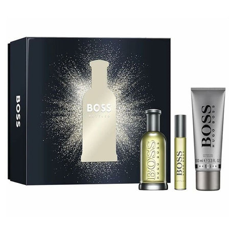 Boss Bottled # 6 by Hugo Boss Fragrance for Men 3 Piece Gift Set