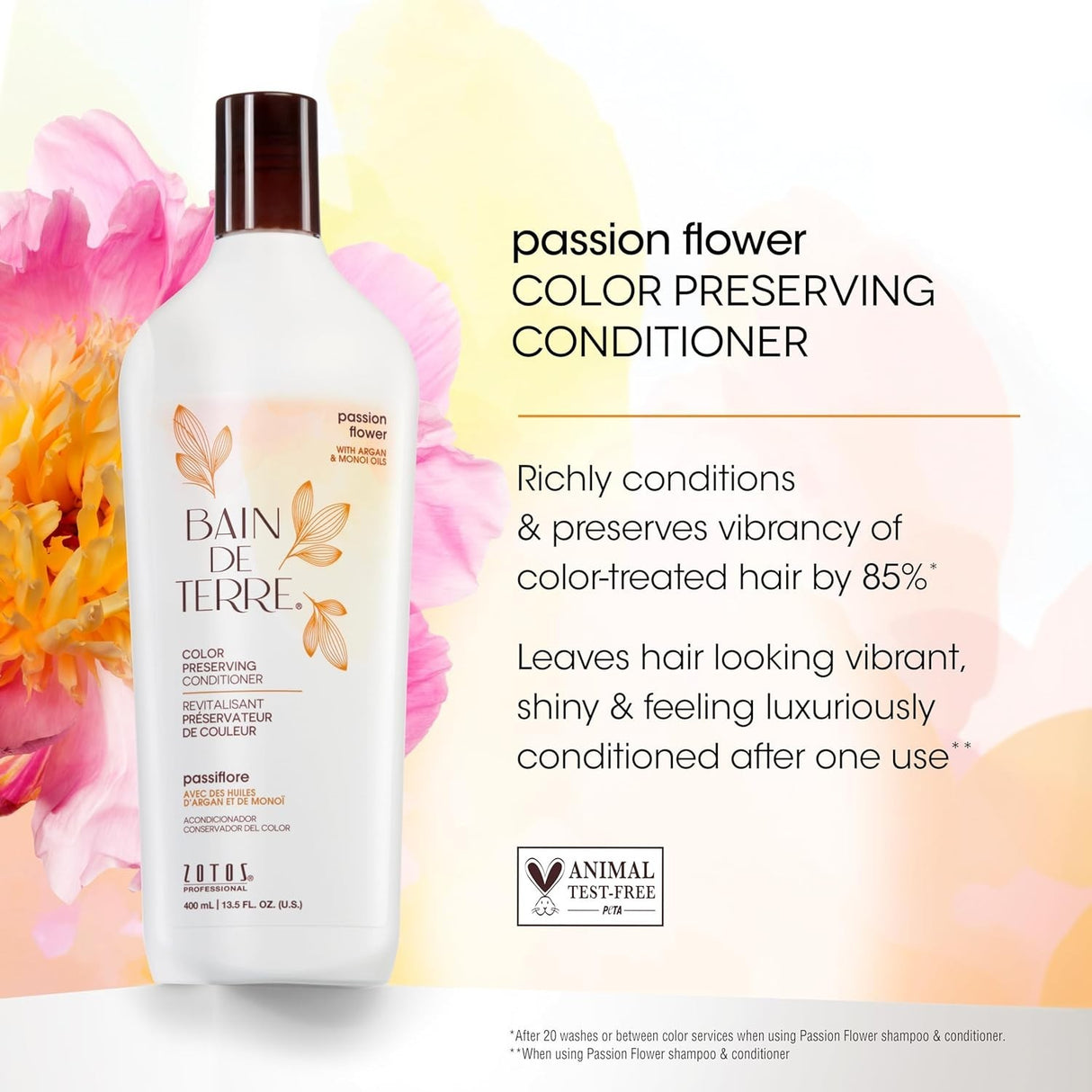 Bain de Terre Passion Flower Color Preserving Conditioner 33.8 oz