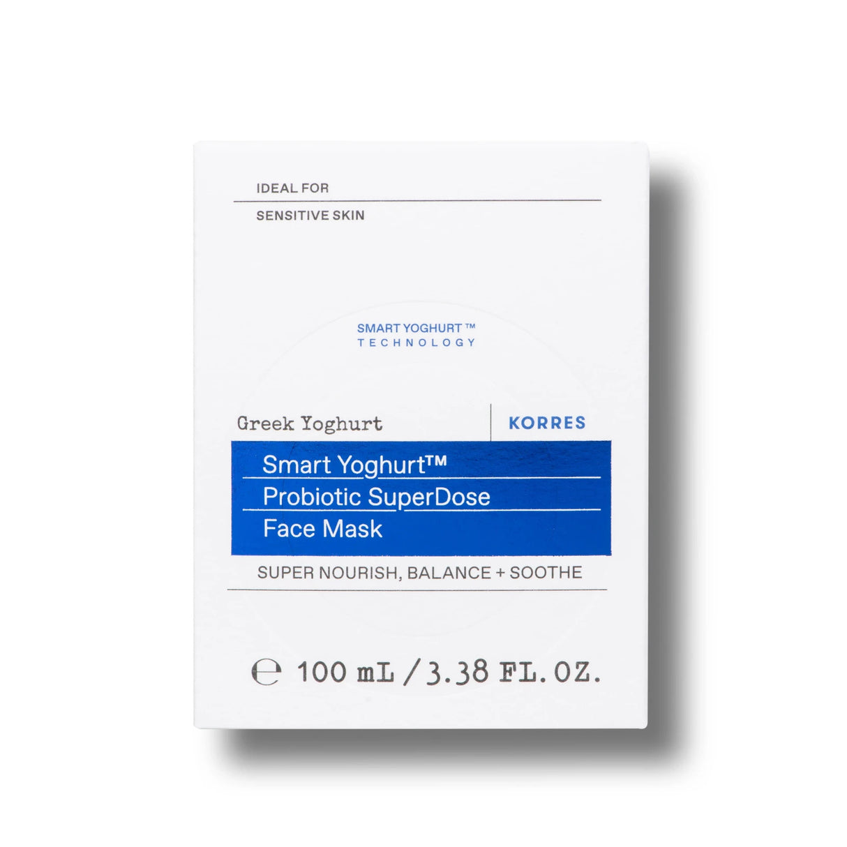 KORRES Greek Yoghurt Probiotic SuperDose Face Mask 3.38 oz