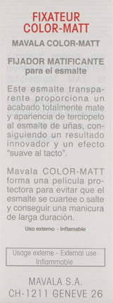 Mavala Color-Matt Top Coat 0.3 oz