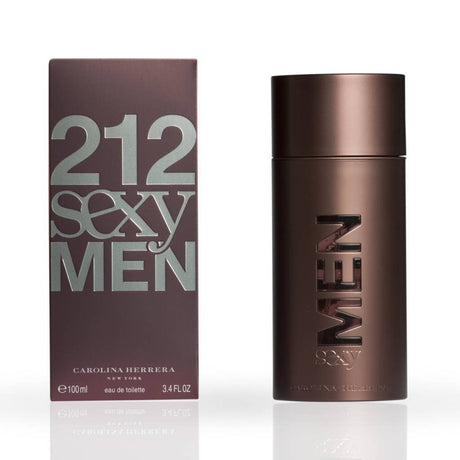 212 Sexy Men by Carolina Herrera for Men Eau De Toilette Spray Tester 3.4 oz