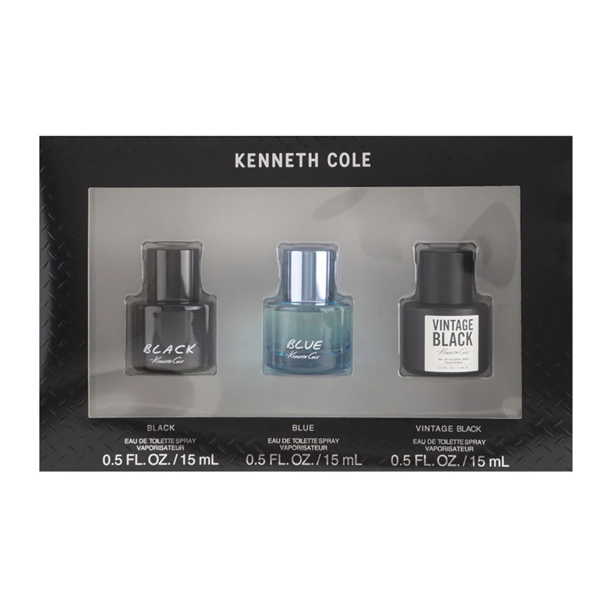 Kenneth Cole Mini Fragrances for Men 3 Piece Gift Set