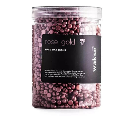 Wakse Rose Gold Hard Wax Beans 12.8 oz