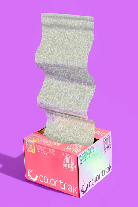 Colortrak Extra Long Pop-up Foil Silver 500 Sheets