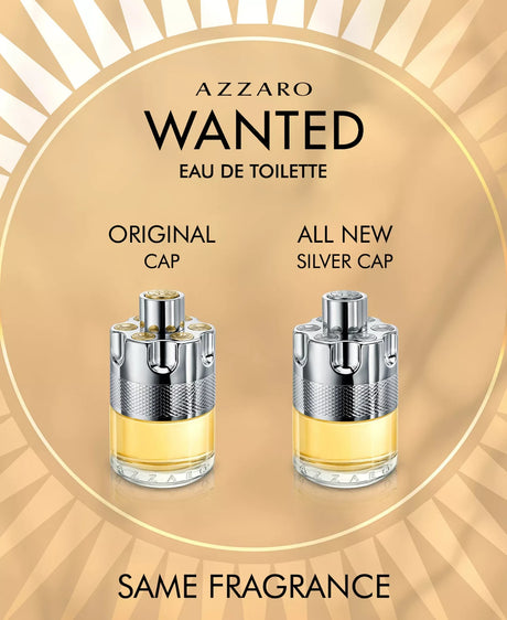 Wanted Azzaro for Men Eau de Toilette Spray 3.4 oz
