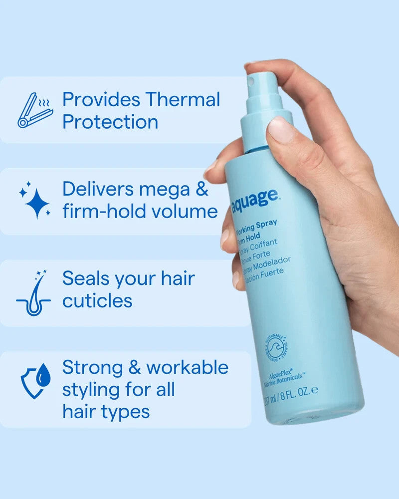 Aquage Working Spray Firm Hold 8 oz