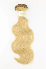 Bohyme European Body Wave Machine-Tied Weft Remy Human Hair 14" Color D16/22