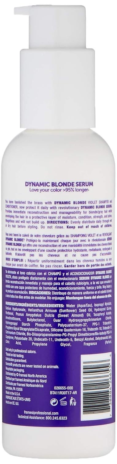 Framesi Color Lover Dynamic Blonde Serum 4.75 oz