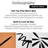 Bodyography On Point Liquid Liner Pen Jet Black