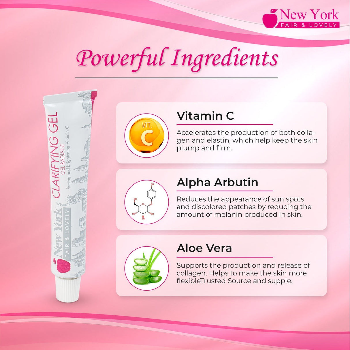 New York Fair & Lovely Clarifying Gel 1 oz