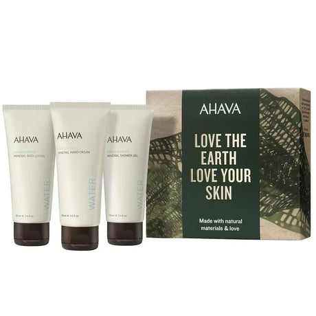Ahava Mineral Skin & Body Collection 3 Piece Gift Set