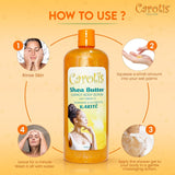 Carotis Carrot Body Wash with Vitamin "A" 33.8 oz