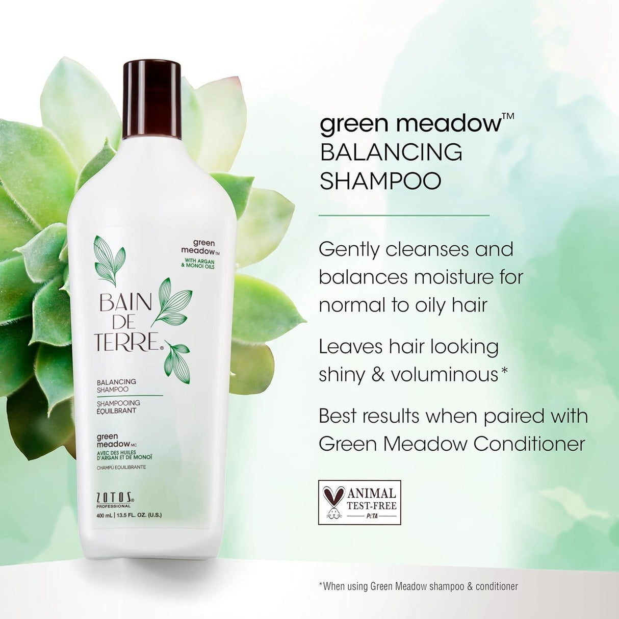 Bain de Terre Green Meadow Balancing Shampoo 33.8 oz