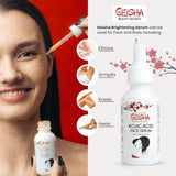 Geisha Beauty Secrets Kojic Acid Face Brightening Serum 1 oz