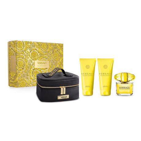 Versace Yellow Diamond Fragrance For Women 4 Piece Gift Set