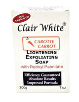 Clair White Carrot Brightening Exfoliating Soap 7 oz