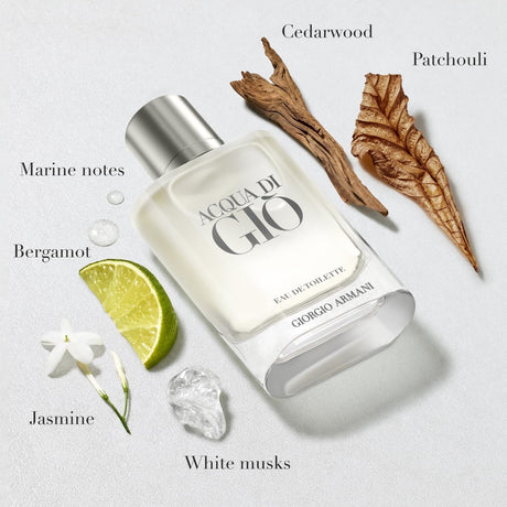 Acqua Di Gio by Giorgio Armani for Men Eau De Toilette Spray 0.5 oz