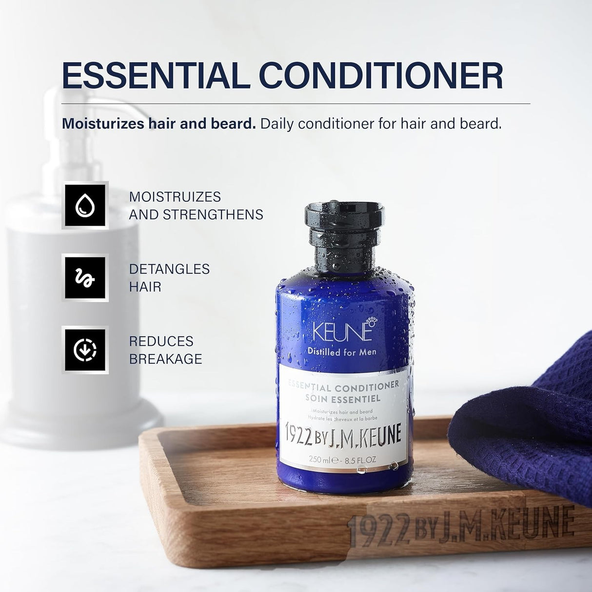 1922 by J.M.Keune Essential Conditioner for Men 8.5 oz