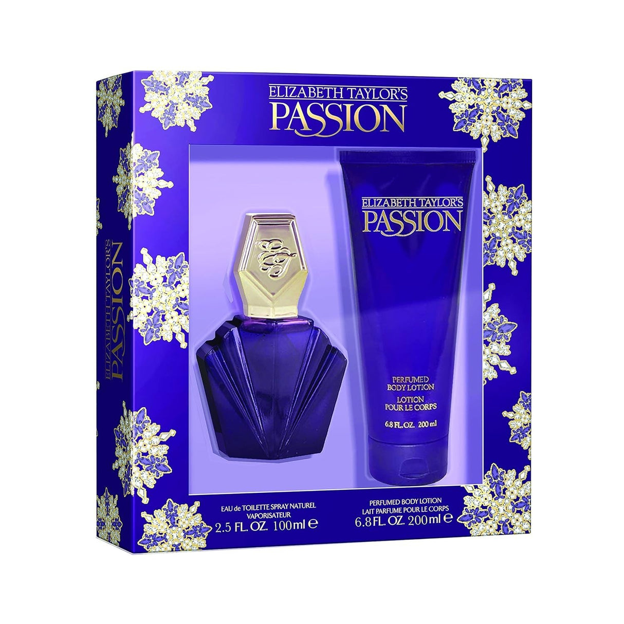 Elizabeth Taylor Passion Fragrance for Women 2 Piece Gift Set