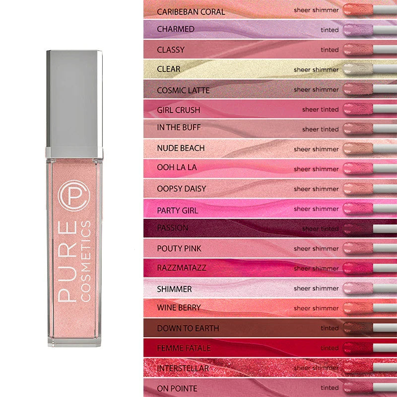 Pure Cosmetics Light Up Lip Gloss Party Girl Pink