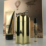 Emblem Absolu by Montblanc Fragrance for Men 3 Piece Gift Set