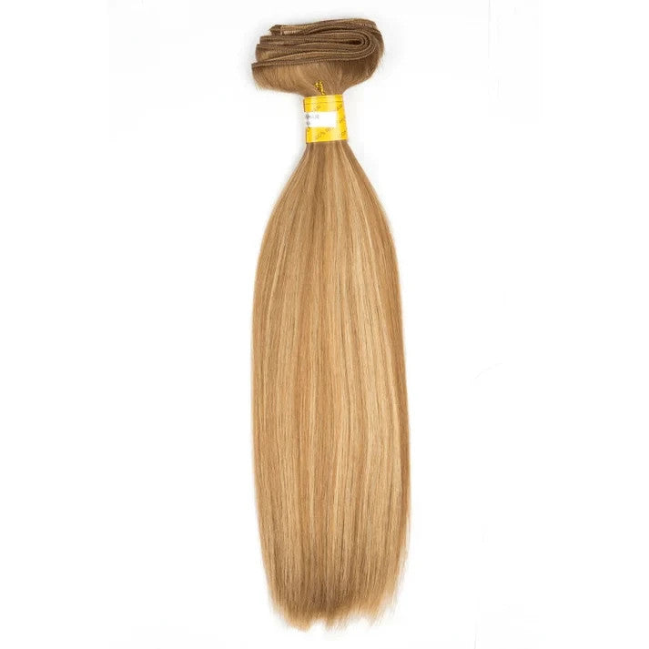 Bohyme Silky Straight Machine-Tied Weft Human Hair 22" Color D14/24