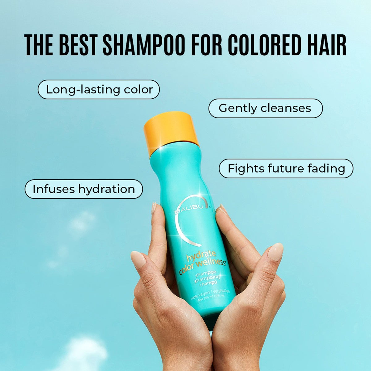 Malibu C Hydrate Color Wellness Shampoo 9 oz