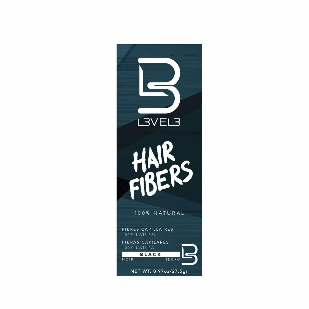 L3VEL3 Black Hair Fibers 0.97 oz