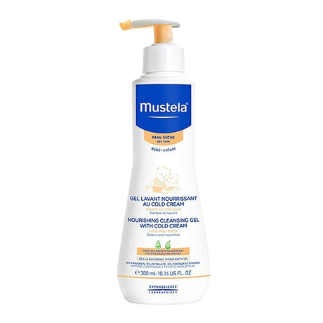 Mustela Nourishing Cleansing Gel with Cold Cream 10.14 oz