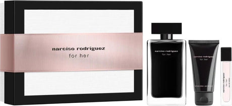 Narciso Rodriguez for her Fragrance for Women 3 piece Gift Set