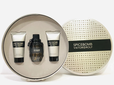 Spicebomb by Victor & Rolf Fragrance for Men 3 Piece Gift Set
