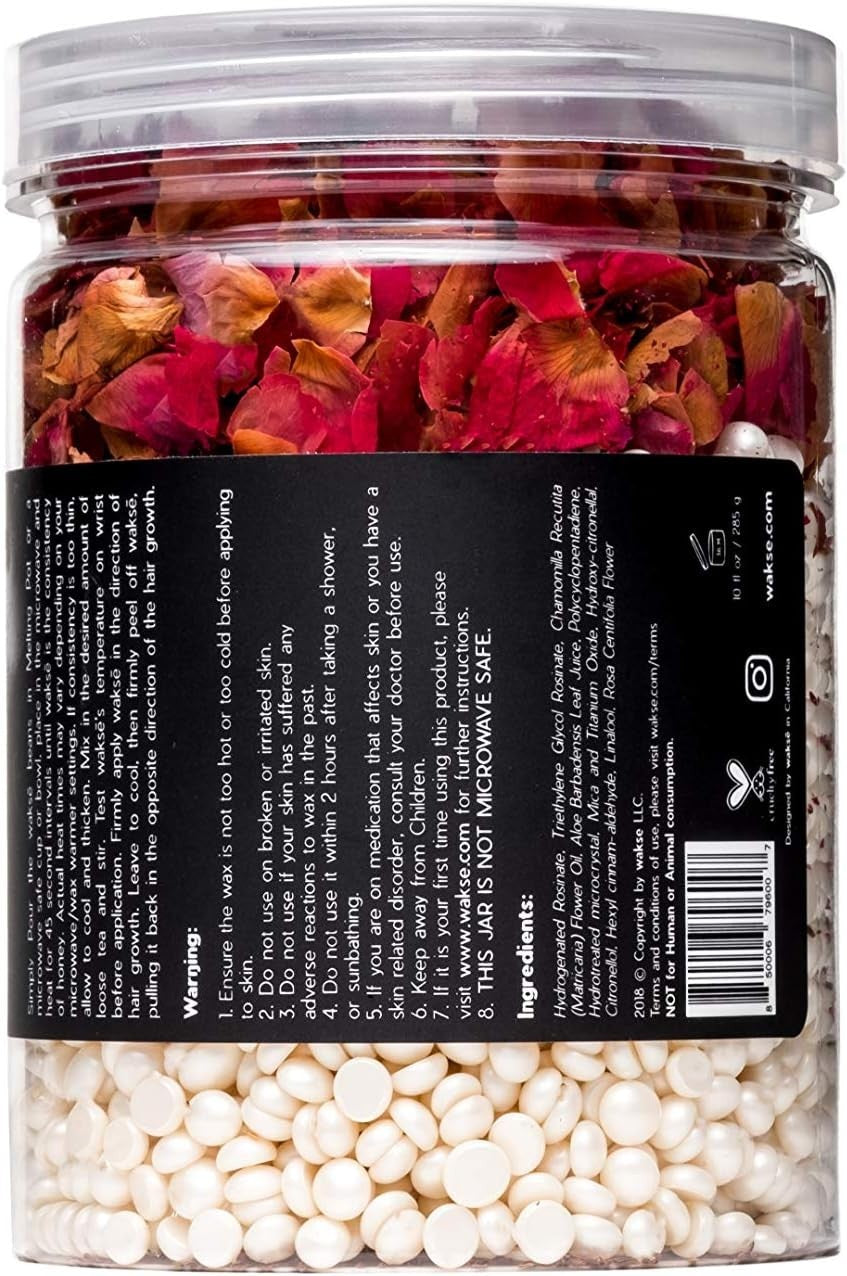 Wakse Imperial Rose Hard Wax Beans 10 oz