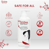 Geisha Beauty Secrets Kojic Acid Skin Brightening Body Lotion 13.5 oz