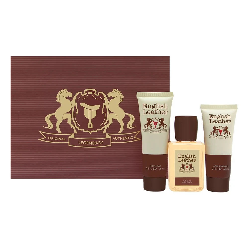 English Leather Fragrance for Men 3 Piece Gift Set