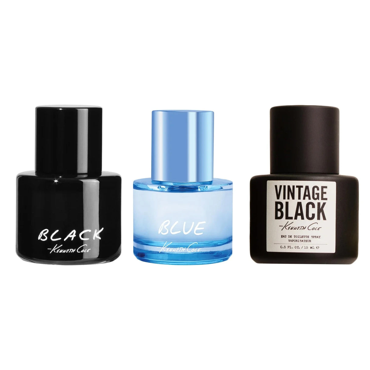 Kenneth Cole Mini Fragrances for Men 3 Piece Gift Set