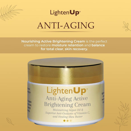 Omic LightenUp Gold Anti-Aging Active Brightening Cream 3.4 oz