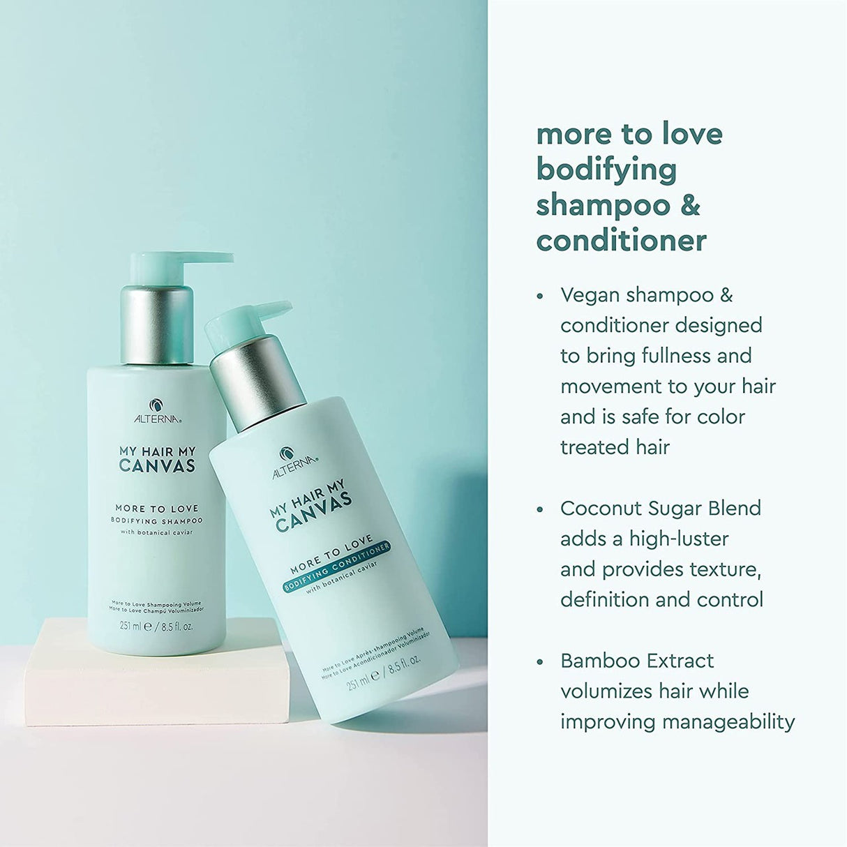 Alterna My Hair My Canvas More To Love Bodifying Shampoo 8.5 oz