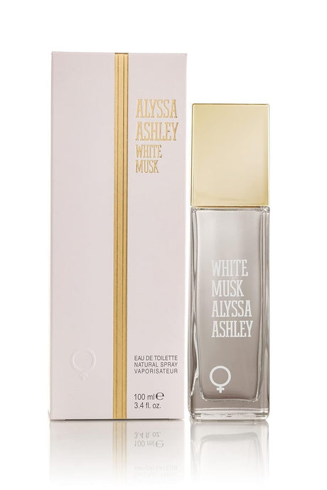 Alyssa Ashley White Musk for Women Eau De Toilette Spray 3.4 oz