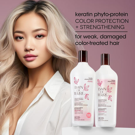 Bain de Terre Keratin Phyto-Protein Strengthening Shampoo 33.8 oz