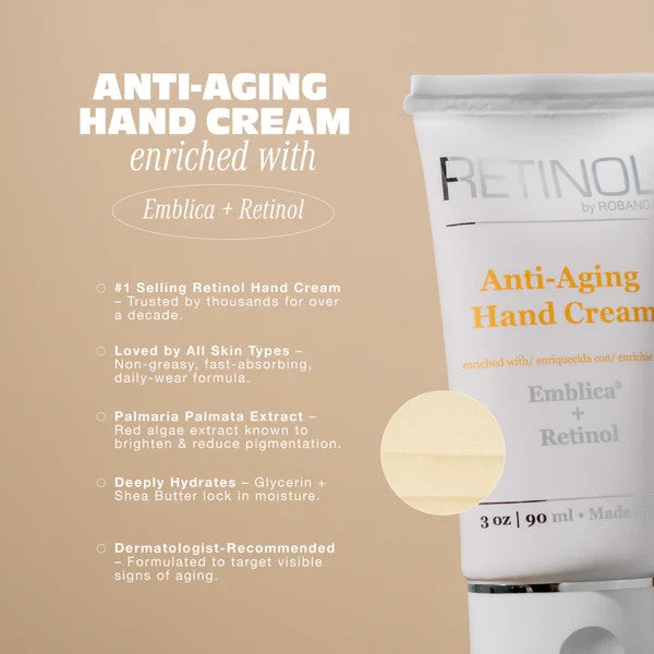 Robanda Retinol Hand Anti-Aging Treatment 3 oz