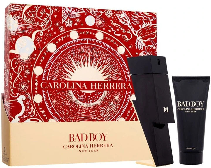 Bad Boy by Carolina Herrera Fragrance for Men 2 Piece Gift Set